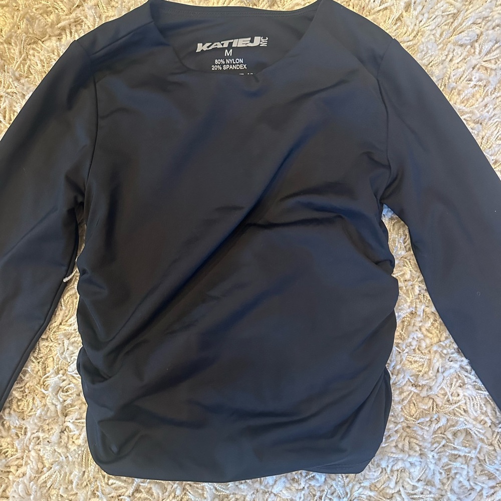 Kids Katie J NYC Elegant Black Top